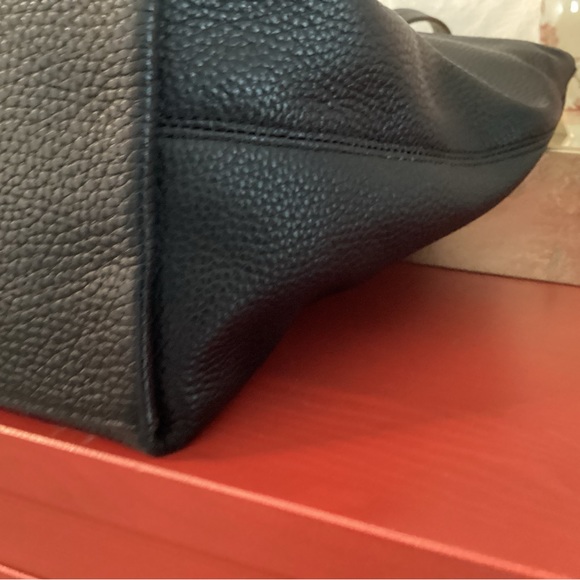 J.Crew Black Peddle Bag EUC - Picture 9 of 15